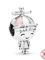 Pandora-Perles de chat porte-bonheur en argent regardé 925 pour femme, famille, fille, garçon, théâtre, amour, pendentif, convient aux bracelets à breloques, bricolage, bijoux originaux